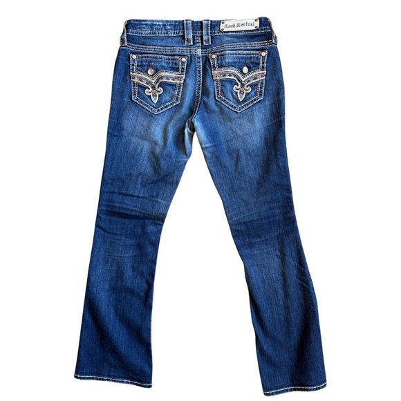 Women’s Rock Revival Bootcut Betty Rhinestone Pocket Jeans - Picture 6 of 9